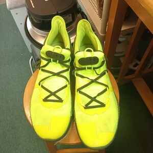 Under Armour Neon Yellow Athletic Shoes